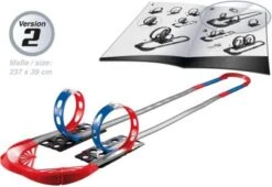 Autorennbahn-Set: DARDA® Blue Flash + GRATIS DARDA® DTM Audi RS5 "Scheider" -Trendiger Spielzeugladen 20504004 05