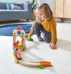 HABA 305396 Kullerbü – Kugelbahn Hühner-Domino -Trendiger Spielzeugladen 21780892 03