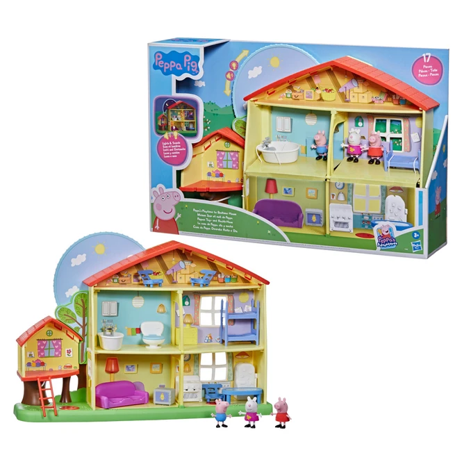 Hasbro Peppa Wutz - Tag-und-Nacht-Haus – Bild 6