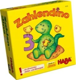 HABA 4928 Zahlendino (Zahlen- Und Memospiel)