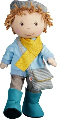 HABA 306579 Kleiderset Accessoires, 3-tlg. Puppen-Stiefel, Schal, Umhängetasche, 30 Cm 4 HABA 306579 Kleiderset Accessoires, 3-tlg. Puppen-Stiefel, Schal, Umhängetasche, 30 Cm – Bild 4