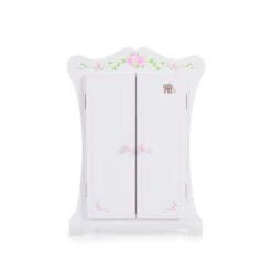 MONI Puppenkleiderschrank PH12B011 Holz, Maße 42,5 X 22 X 57 Cm, 3 Kleiderbügel Puppenmöbel -Trendiger Spielzeugladen 24525536 03