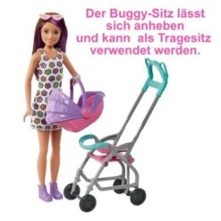 Barbie Skipper Babysitters Inc.“-Puppe Und Kinderwagen-Spielset, Für Kinder Ab 3 Jahren -Trendiger Spielzeugladen 24798388 04