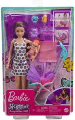 Barbie Skipper Babysitters Inc.“-Puppe Und Kinderwagen-Spielset, Für Kinder Ab 3 Jahren -Trendiger Spielzeugladen 24798388 06
