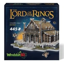 Wrebbit Golden Hall Edoras 445 Pcs. 3D Puzzle -Trendiger Spielzeugladen 29881624 03