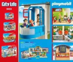 PLAYMOBIL® 9453 Große Schule Mit Einrichtung -Trendiger Spielzeugladen 8001451 03